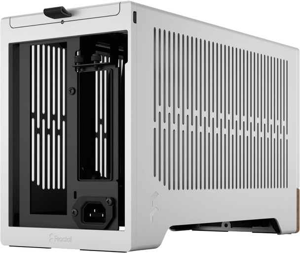 Fractal Design Terra Silver SFF PC Case, Mini ITX, Walnut Front, Anodized Aluminium Exterior, 322mm GPU Support, Requires SFX/SFX-L PSU, USB-C physical FRACTAL New FD-C-TER1N-02 MemoX