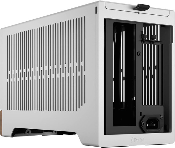 Fractal Design Terra Silver SFF PC Case, Mini ITX, Walnut Front, Anodized Aluminium Exterior, 322mm GPU Support, Requires SFX/SFX-L PSU, USB-C physical FRACTAL New FD-C-TER1N-02 MemoX