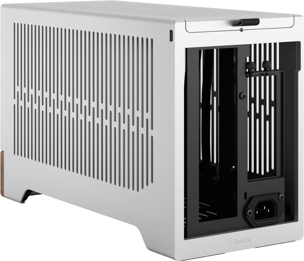 Fractal Design Terra Silver SFF PC Case, Mini ITX, Walnut Front, Anodized Aluminium Exterior, 322mm GPU Support, Requires SFX/SFX-L PSU, USB-C physical FRACTAL New FD-C-TER1N-02 MemoX