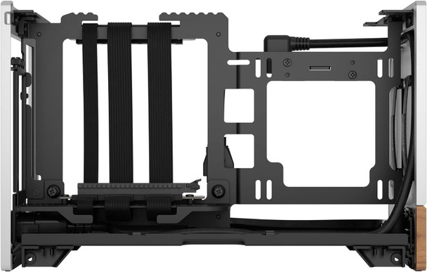 Fractal Design Terra Silver SFF PC Case, Mini ITX, Walnut Front, Anodized Aluminium Exterior, 322mm GPU Support, Requires SFX/SFX-L PSU, USB-C physical FRACTAL New FD-C-TER1N-02 MemoX