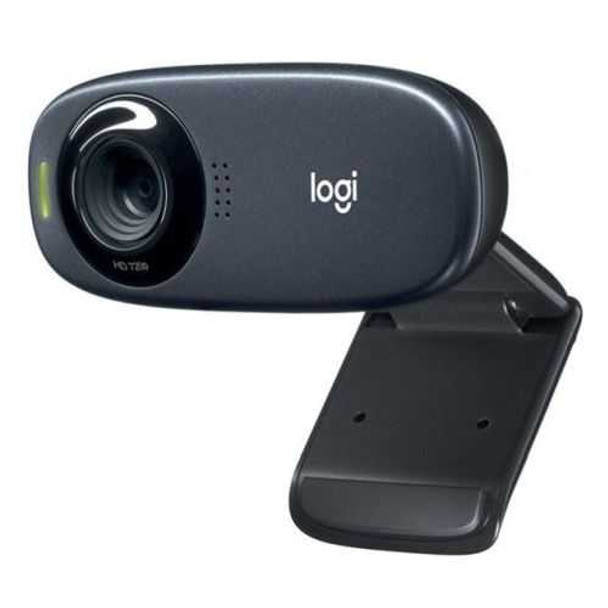 Logitech C310 HD Webcam, 1.2MP, 720p/30fps, Mic, Widescreen, Auto Light Correction, Mounting Clip physical LOGITECH New 960-001065 MemoX