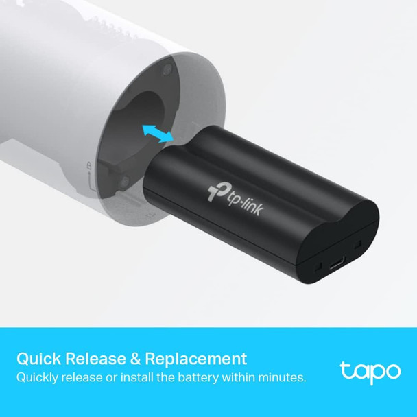 TP-LINK (TAPO A100) 6700mAh Battery Pack for Tapo Cameras & Video Doorbells, 6-Way Protection physical TP-LINK New TAPO A100 MemoX