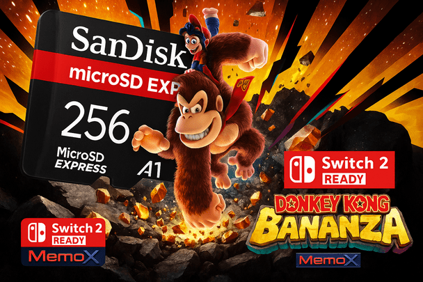 SanDisk 256GB microSD Express Card - For Nintendo Switch 2