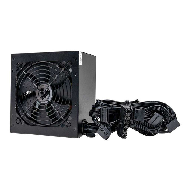 Vida Lite 750W ATX PSU, Fluid Dynamic Ultra-Quiet Fan, PCIe, Flat Black Cables, Power Lead Not Included physical VIDA New AA-750-YY MemoX