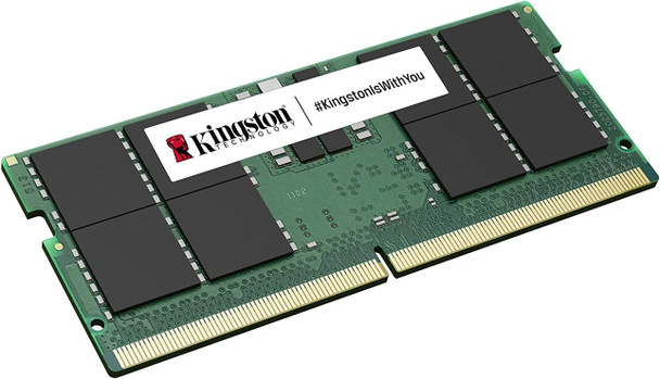 Kingston ValueRAM 16GB, DDR5, 5600MHz (PC5-44800), CL46, 1.1V, SODIMM Memory