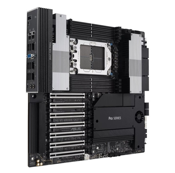 ASUS Pro WS WRX90E-SAGE SE  AMD WRX90 sTR5 Workstation Motherboard with ECC DDR5