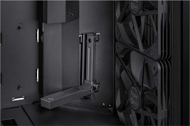 Asus ProArt PA602 Gaming Case w/ Glass Side, E-ATX, Front Grill, 2x 20cm Fans, IR Dust Indicator, USB-C 20Gps, Black physical ASUS New 90DC00J0-B09000 MemoX