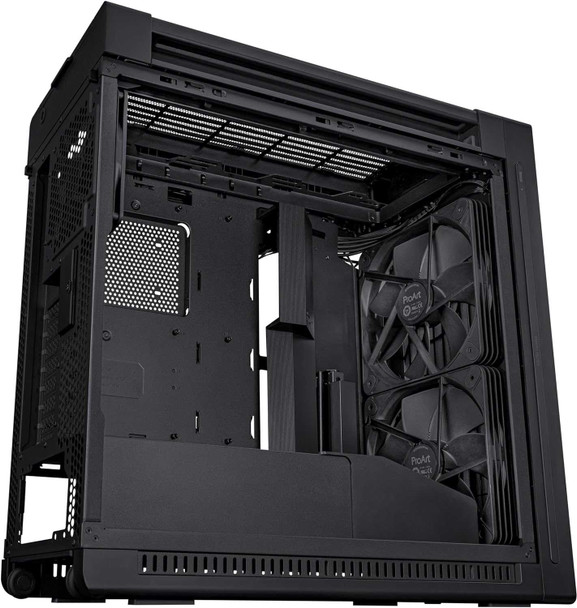 Asus ProArt PA602 Gaming Case w/ Glass Side, E-ATX, Front Grill, 2x 20cm Fans, IR Dust Indicator, USB-C 20Gps, Black physical ASUS New 90DC00J0-B09000 MemoX