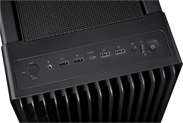 Asus ProArt PA602 Gaming Case w/ Glass Side, E-ATX, Front Grill, 2x 20cm Fans, IR Dust Indicator, USB-C 20Gps, Black physical ASUS New 90DC00J0-B09000 MemoX