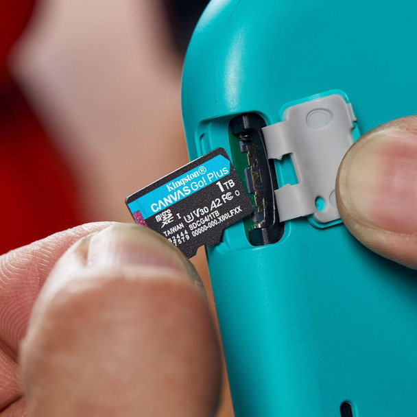 Kingston 256GB Canvas Go! Plus Gen4 MicroSDXC Card with SD Adapter, UHS-I Class 10, U3, A2 App Performance, 200MB/s Kingston 256GB Canvas Go! Plus Gen4 MicroSDXC Card with SD Adapter, UHS-I Class 10, U3, A2 App Performance, 200MB/s