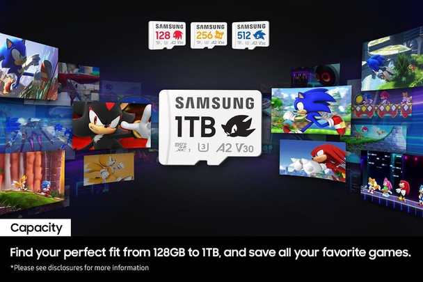 Samsung 256GB Memory Sonic PRO Plus MicroSD Card for Gaming Console, Action Cam and Drones, UHS-I U3, Up to 180MB/s Samsung 256GB Memory Sonic PRO Plus MicroSD Card for Gaming Console, Action Cam and Drones, UHS-I U3, Up to 180MB/s