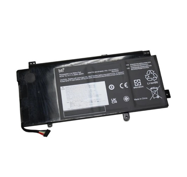00HW014 compatible 67Wh 4-cell battery for LENOVO YOGA 15