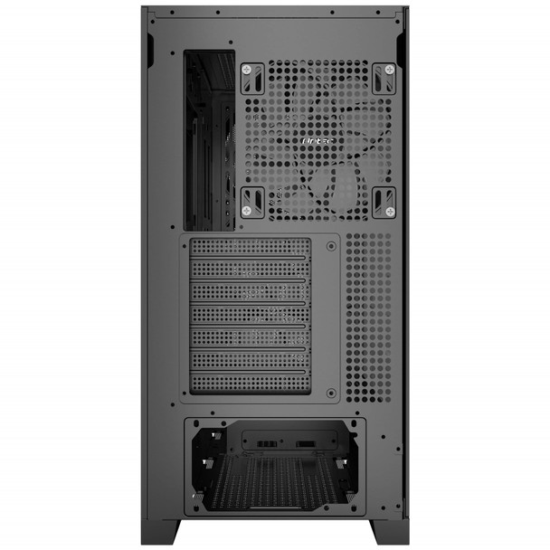 Antec AX1000 ARGB Mid-Tower Gaming PC Case, Full Mesh Front, Tempered Glass, Steel/Plastic,  4 x 140mm ARGB Fans, E-ATX, ATX/Micro-ATX/ITX Compatible