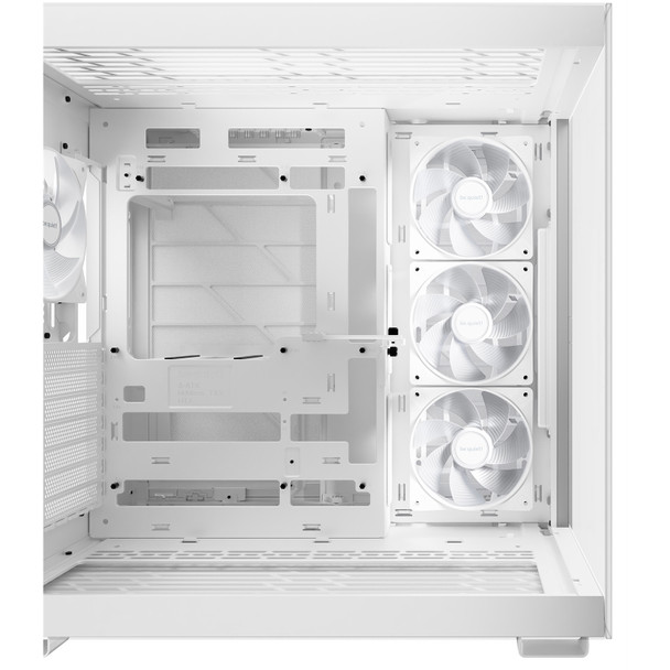 be-quiet! Light Base 600 LX, White, Midi-Tower ATX Case, Massive ARGB LED Strip, Full Windowed Design, 4x Light Wings LX 120mm PWM fans included