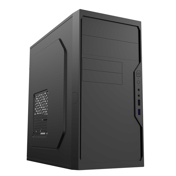 CiT Work Micro-ATX PC Case with USB 3.0, HD Audio, and Efficient Cooling. Compact Steel Design for Home and Office Builds physical CIT New CITWORK MemoX