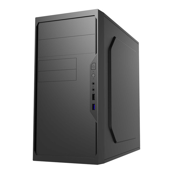 CiT Work Micro-ATX PC Case with USB 3.0, HD Audio, and Efficient Cooling. Compact Steel Design for Home and Office Builds physical CIT New CITWORK MemoX