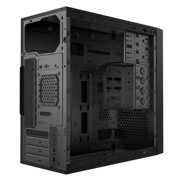 CiT Work Micro-ATX PC Case with USB 3.0, HD Audio, and Efficient Cooling. Compact Steel Design for Home and Office Builds physical CIT New CITWORK MemoX
