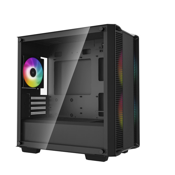 DeepCool CC360 ARGB Micro-ATX PC Case – Black