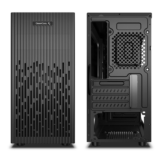 DeepCool MATREXX 30 SI Case, Home & Business, Black, Mini Tower, 1 x USB 3.0 / 1 x USB 2.0, Micro ATX, Mini-ITX, System Integrator Chassis
