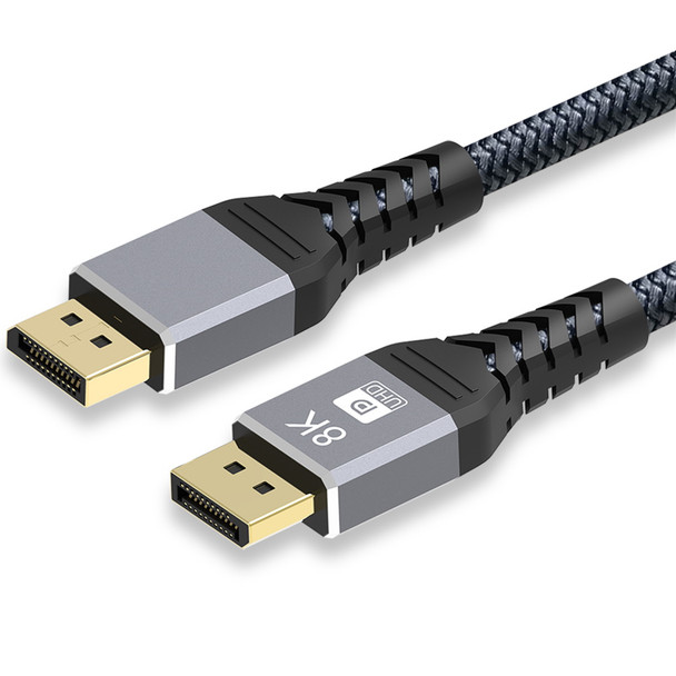 Prevo DisplayPort 1.4 Cable 2m  8K 60Hz, 4K 144Hz, Braided DP Cable