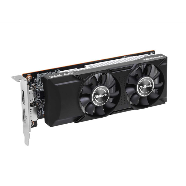 ASRock Intel Arc A310 Low Profile 4GB GDDR6 Graphics Card physical ASROCK New A310 LP 4G MemoX
