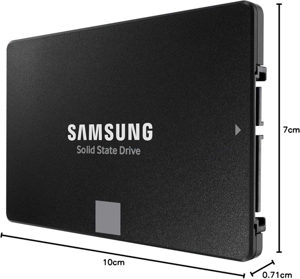 Samsung 870 EVO 1TB 2.5 Inch SSD, Sata 3 Interface, Read 560MB/s, Write 530MB/s, 5 Year Warranty physical SAMSUNG New MZ-77E1T0B/EU MemoX