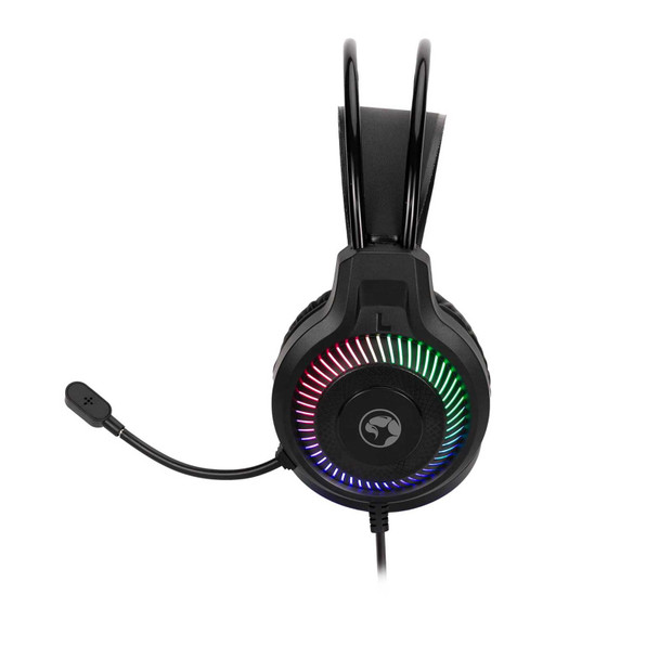 Marvo Scorpion CM416 Loot 40 4 in 1 RGB Gaming UK Layout Keyboard, Mouse, Headset and Mat Bundle (Black) physical MARVO New CM416-UK MemoX