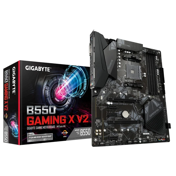 Gigabyte B550 Gaming X V2 AM4 ATX Motherboard – DDR4, Dual M.2 & PCIe 4.0