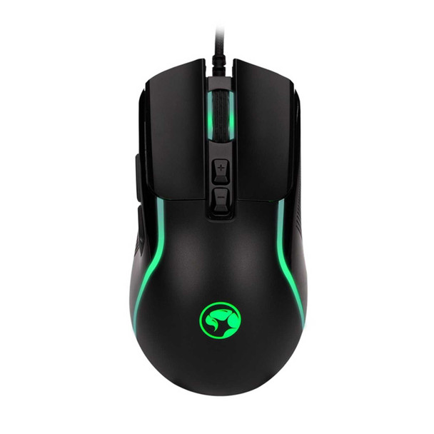 Marvo Scorpion M292 Capo 20 USB RGB Programmable Gaming Mouse (Black) physical MARVO New M292-BK MemoX