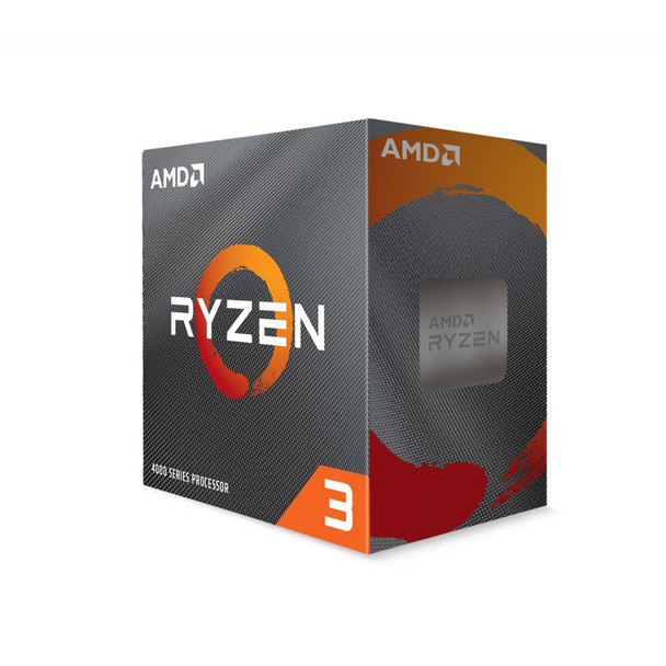 AMD Ryzen 3 4100 4 Core AM4 Processor, 8 Threads, 3.8GHz up to 4.0GHz Boost, 6MB Cache, 65W, with Wraith Stealth Cooler, No Graphics physical AMD New 100-100000510BOX MemoX
