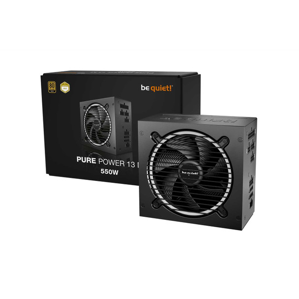be quiet! Pure Power 13 M 550W Modular ATX 3.1 and PCIe 5.1 physical BEQUIET New BP024EU MemoX