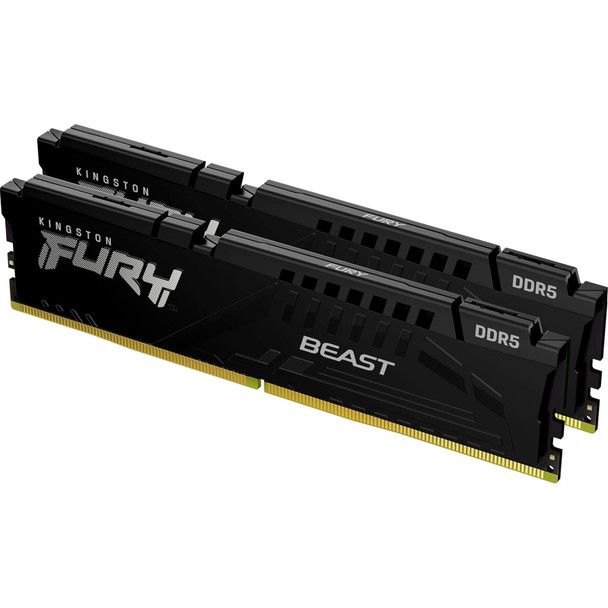 Kingston FURY Beast 32GB (2x16GB) DDR5 6000MT/s RAM – CL36, XMP 3.0 & EXPO