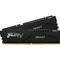 Kingston FURY Beast KF560C36BBEK2-64 64GB (2x 32GB) DIMM System Memory, 6000MHz, DDR5, CL36, Black, Intel XMP, AMD EXPO
