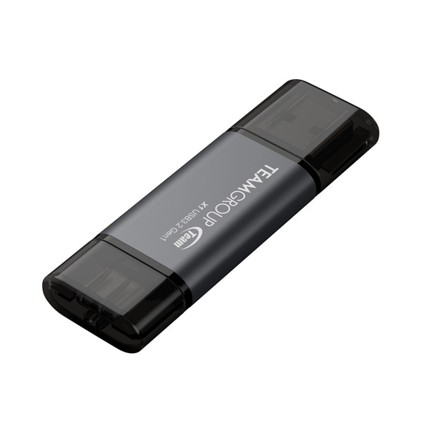 Team 2 in 1 Dual OTG 128GB Flash Drive, X1 USB 3.2 Gen1, Type C & A, Plug and Play