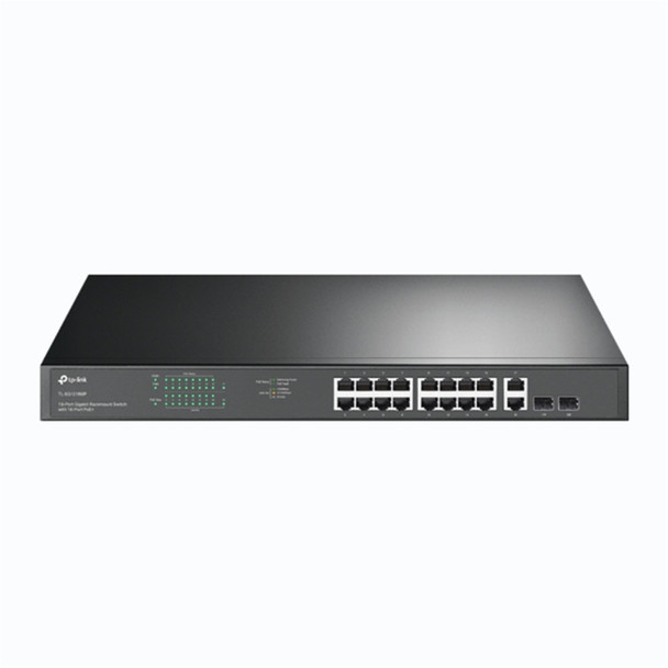 TP-Link TL-SG1218MP 18-Port Gigabit PoE+ Switch – 250W Rackmount