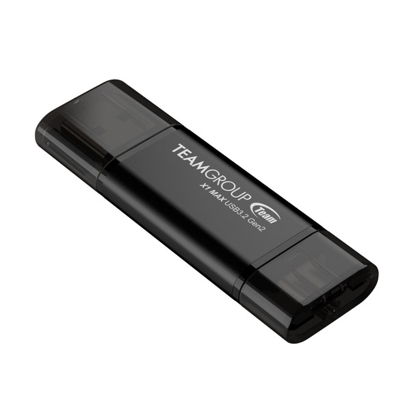 TEAMGROUP X1 MAX 512GB USB 3.2 Gen 2 Flash Drive 1000MB/s USB-C/A