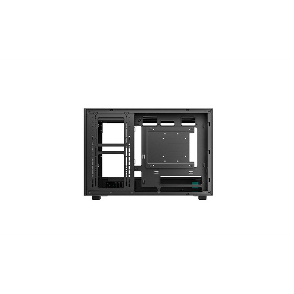 DeepCool CH260 Micro-ATX Mini Tower PC Gaming Case, Wood, Tempered Glass Side Panel USB Type-C High Airflow Supports ATX PSU & RTX GPUs Black physical DEEPCOOL New R-CH260-BKNWM0-G-1 MemoX