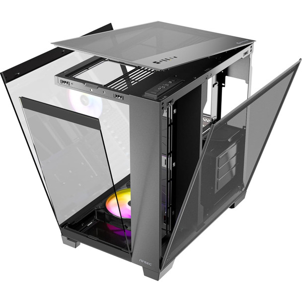 Antec Constellation C8 ARGB Full Tower Case – Dual Chamber, 270° Glass & 360mm Cooling
