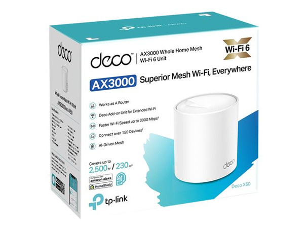 TP-Link AX3000 Whole Home Mesh WiFi 6 Unit