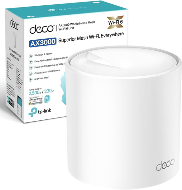 TP-Link AX3000 Whole Home Mesh WiFi 6 Unit