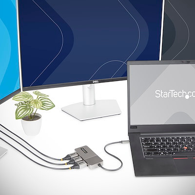 StarTech USB-C to 3x DisplayPort MST Hub – Triple 4K 60Hz