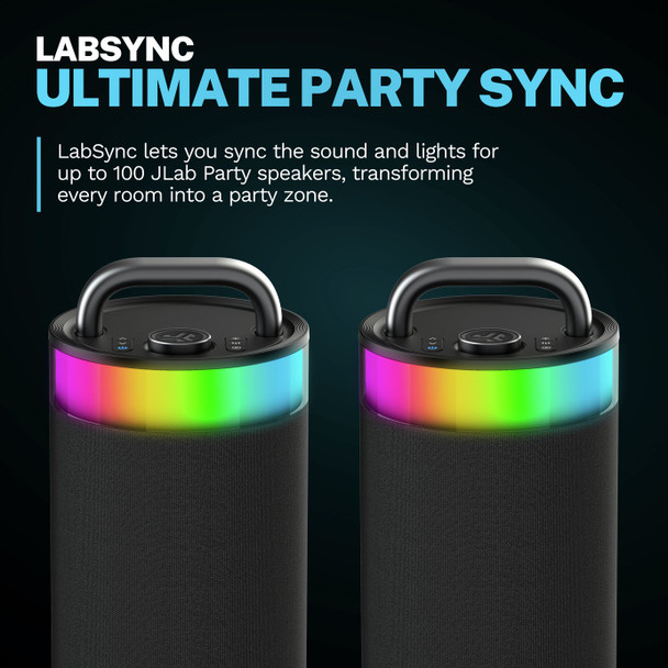 JLab Epic Party Speaker Black 100 W