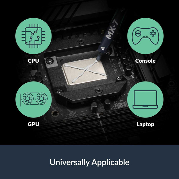 ARCTIC MX-7 - ULTIMATE Performance Thermal Paste 4g with 6x MX Cleaner physical ARCTIC New ACTCP00092A MemoX