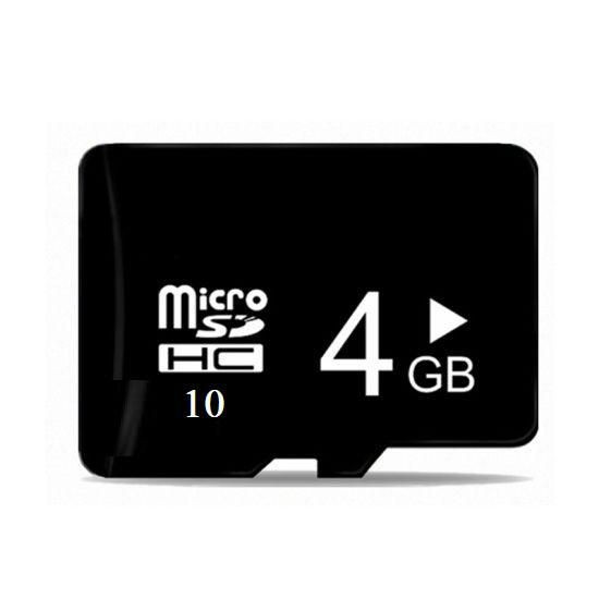 CoreParts 4GB MicroSD Card Class 10 Read/Write speed of 40/10