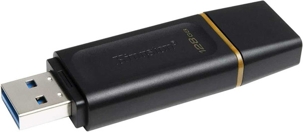 Kingston DataTraveler Exodia 128GB USB 3.2 Flash Drive – Keyring Loop physical Kingston New DTX/128GB MemoX