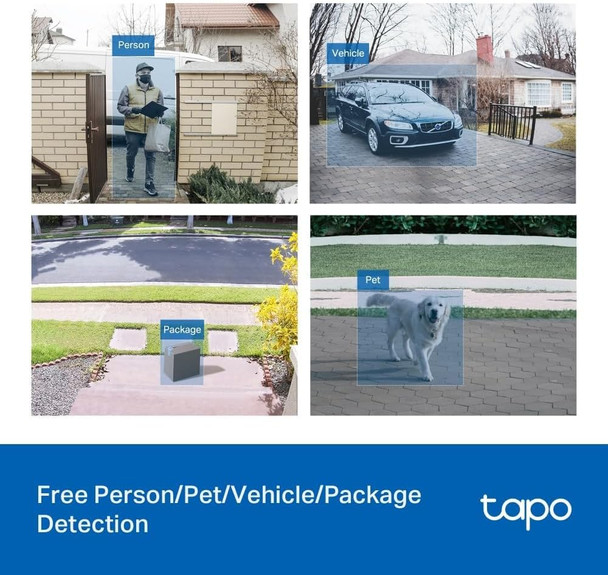TP-Link Tapo D130 Wired Video Doorbell – 2K 5MP, AI Detection & Chime