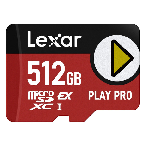 Lexar PLAY PRO 512GB microSD Express Card – 900MB/s, U3, Switch 2 Ready