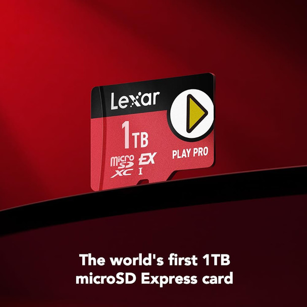 Lexar PLAY PRO 256GB microSD Express Card – 900MB/s, U3, Switch 2 Ready
