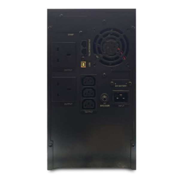 VIDA Armour 3000VA UPS 2400W Battery Backup – LCD, Pure Sine Wave & AVR