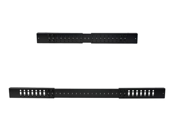 StarTech 18U 4-Post Open Frame Server Rack – Adjustable 22–40in, Mobile
